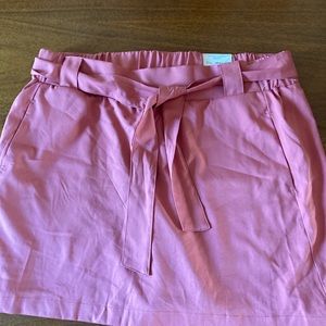 NWT coral colored skorts